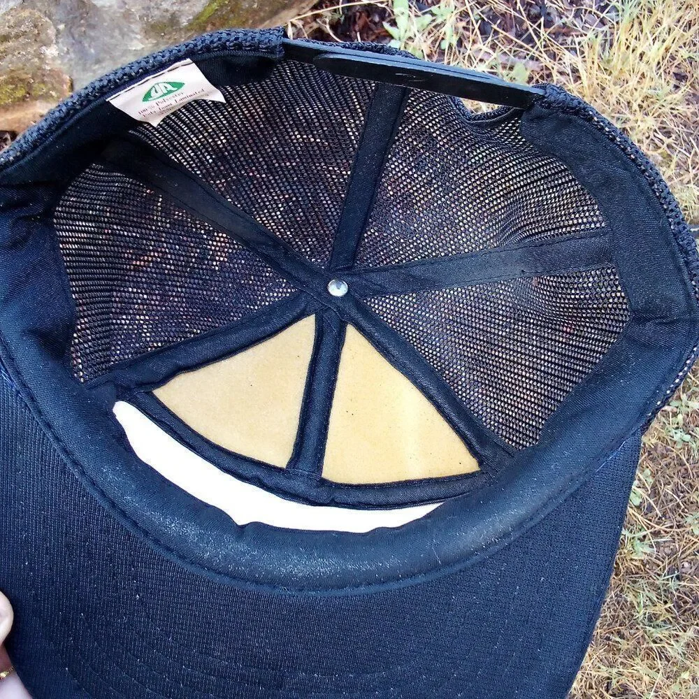 Deadstock Vintage Hiniker Computer Facts Snap Back Trucker Hat Cap